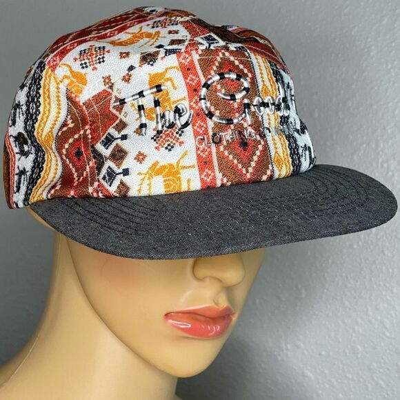 Only See The Good Clothing Company Colorful Native Western Pattern Flat Bill Hat - Picture 2 of 11